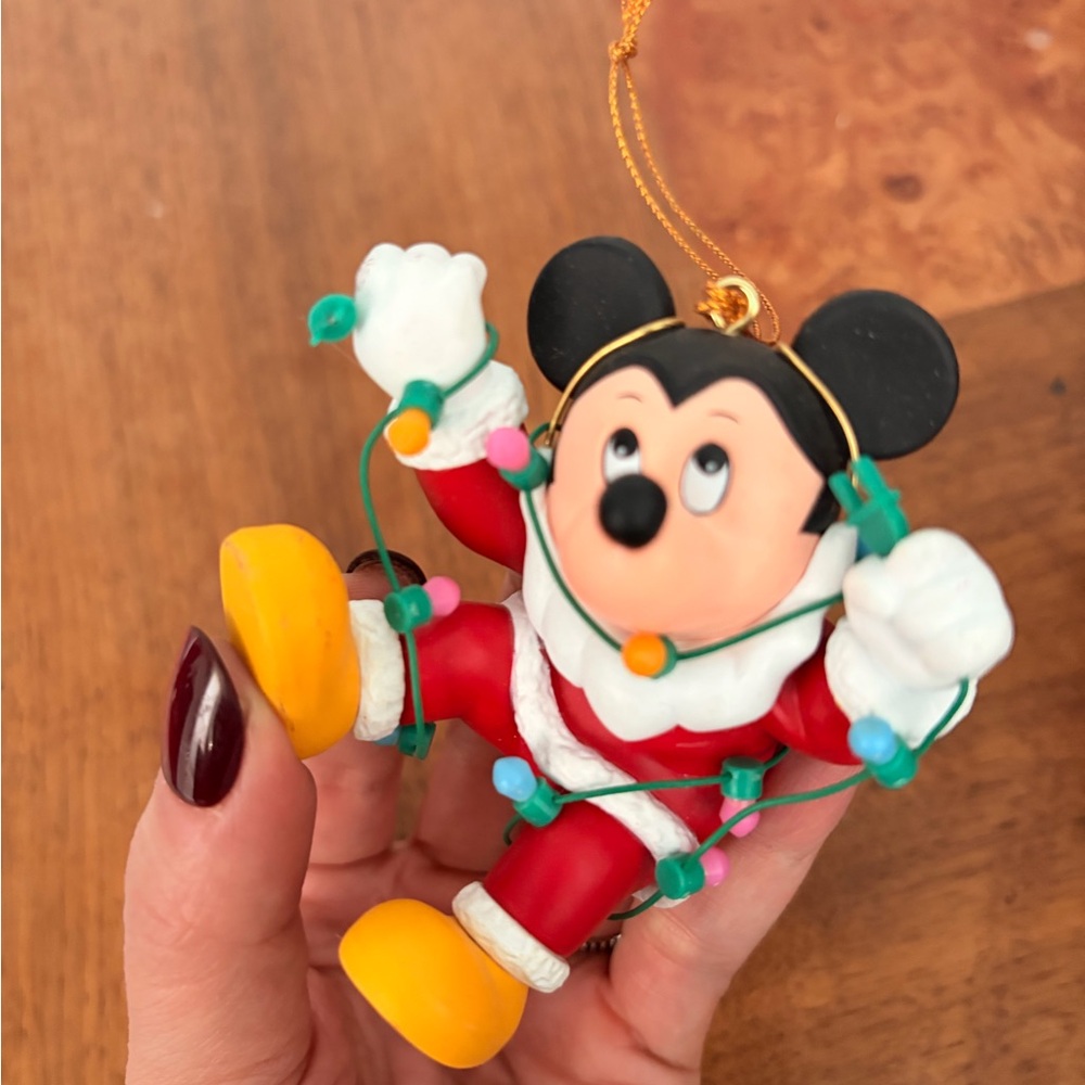 Vintage Disney Grolier Mickey Mouse Collector Ornament